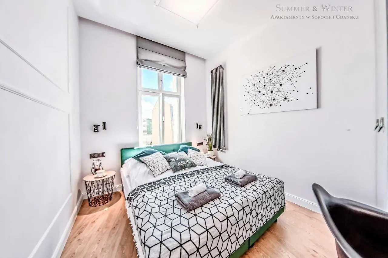 Family Luxury Haven: Dual Apartment Complex near Casino Sopot
