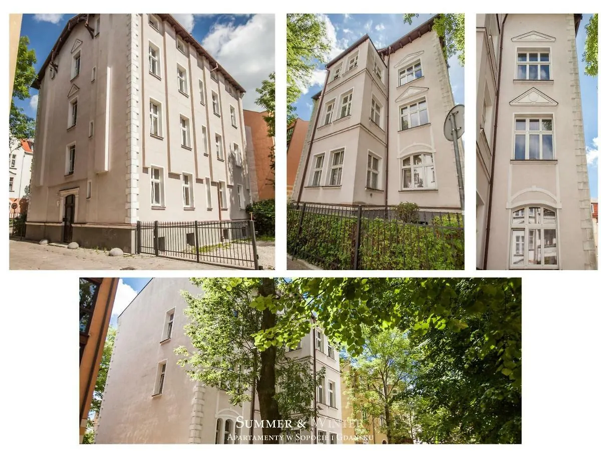Family Luxury Haven: Dual Apartment Complex near Casino Sopot