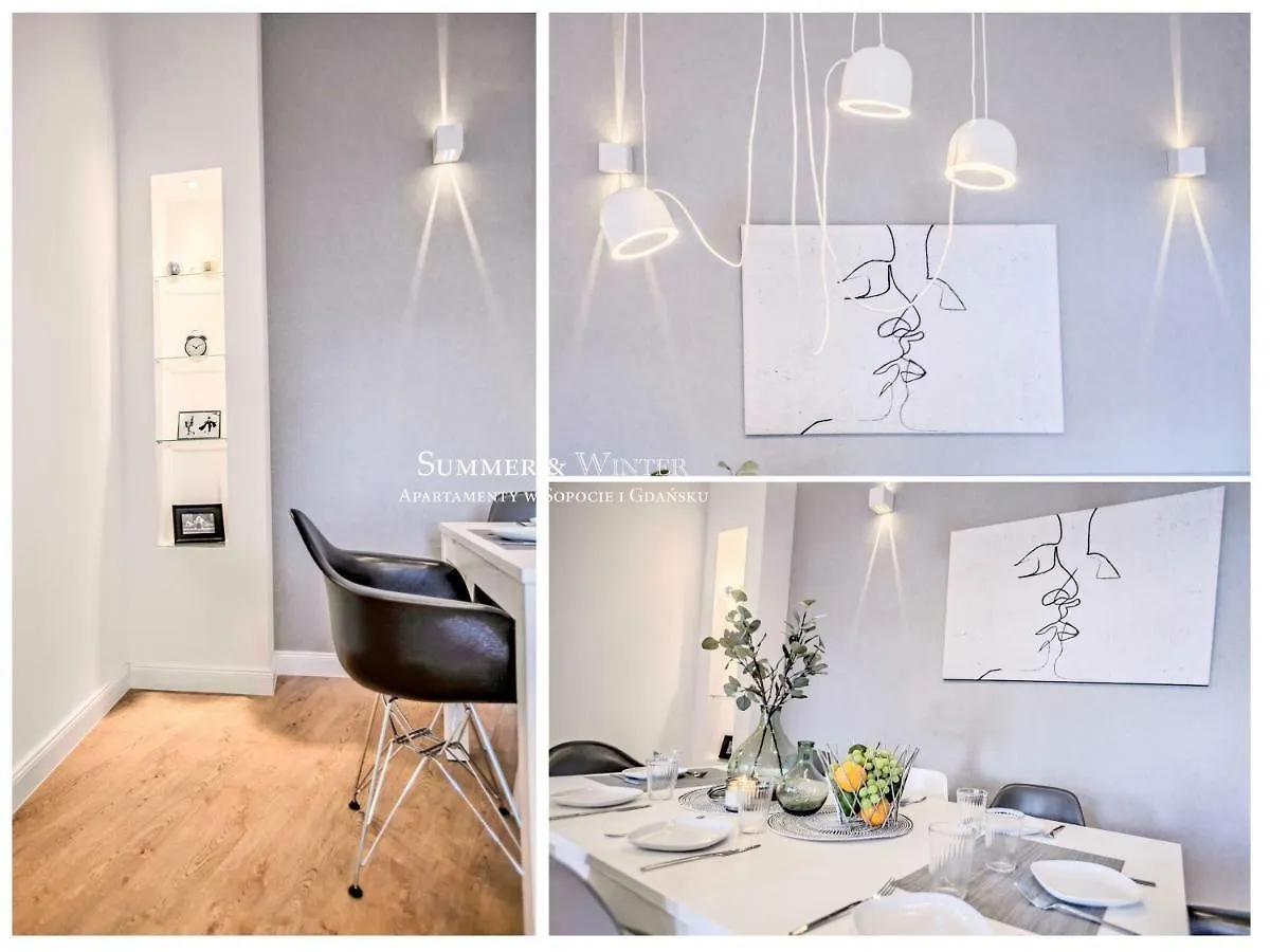 Family Luxury Haven: Dual Apartment Complex near Casino Sopot Poland