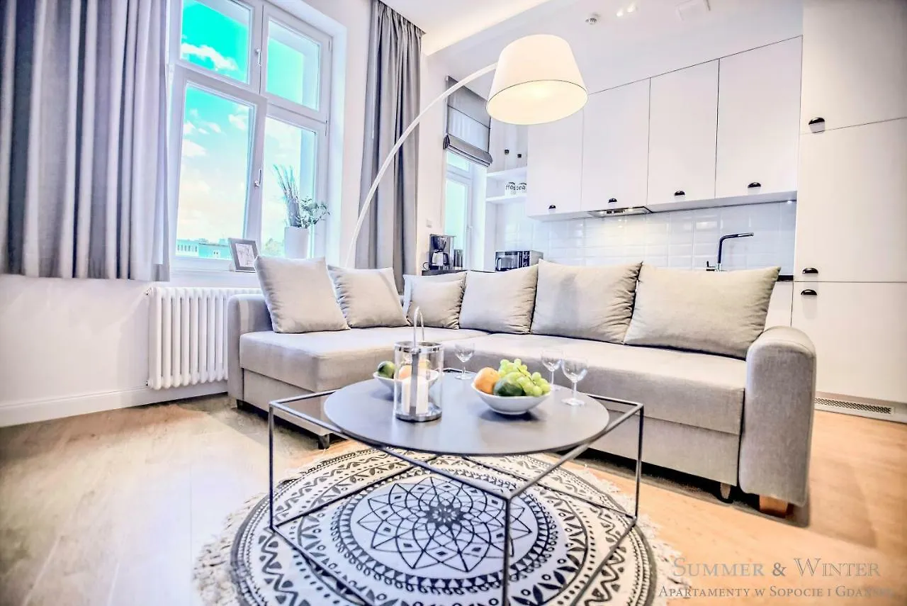 Family Luxury Haven: Dual Apartment Complex near Casino Sopot