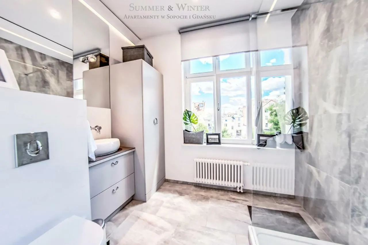 Family Luxury Haven: Dual Apartment Complex near Casino Sopot Poland