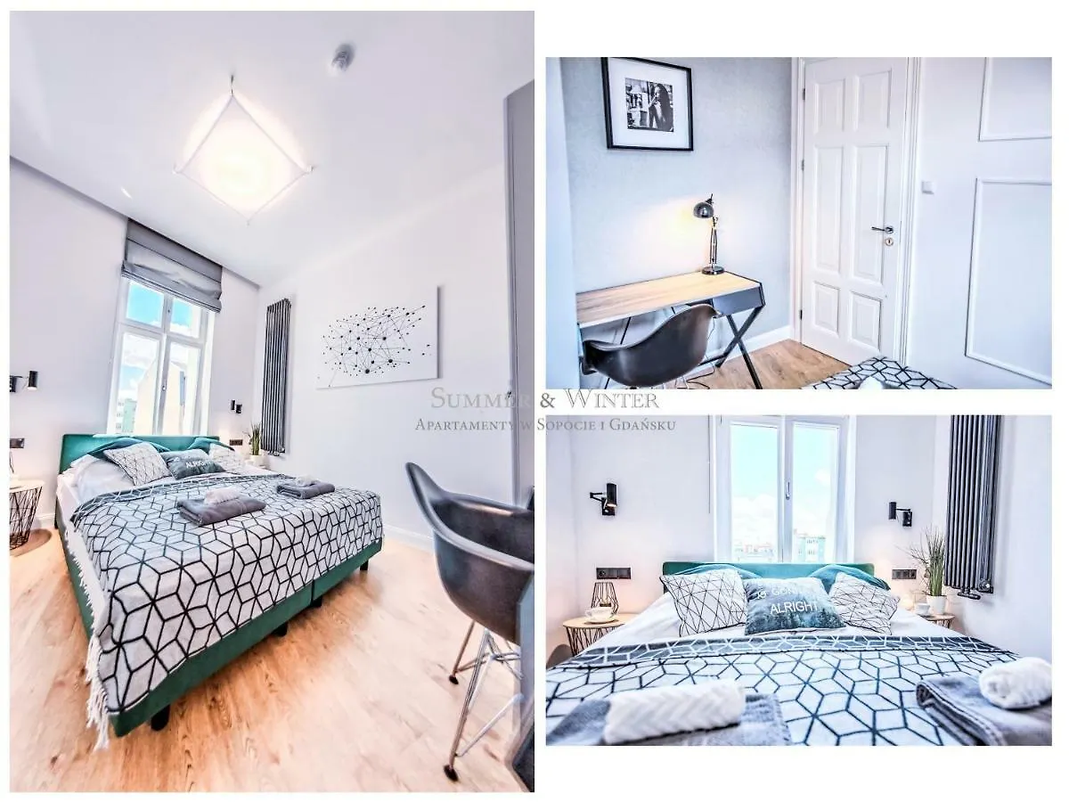 Family Luxury Haven: Dual Apartment Complex near Casino Sopot Poland
