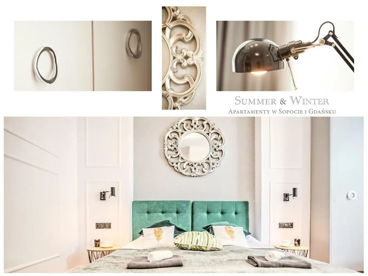 Family Luxury Haven: Dual Apartment Complex near Casino Sopot Poland