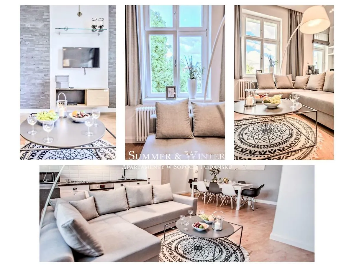 Family Luxury Haven: Dual Apartment Complex near Casino Sopot 0*,  Poland