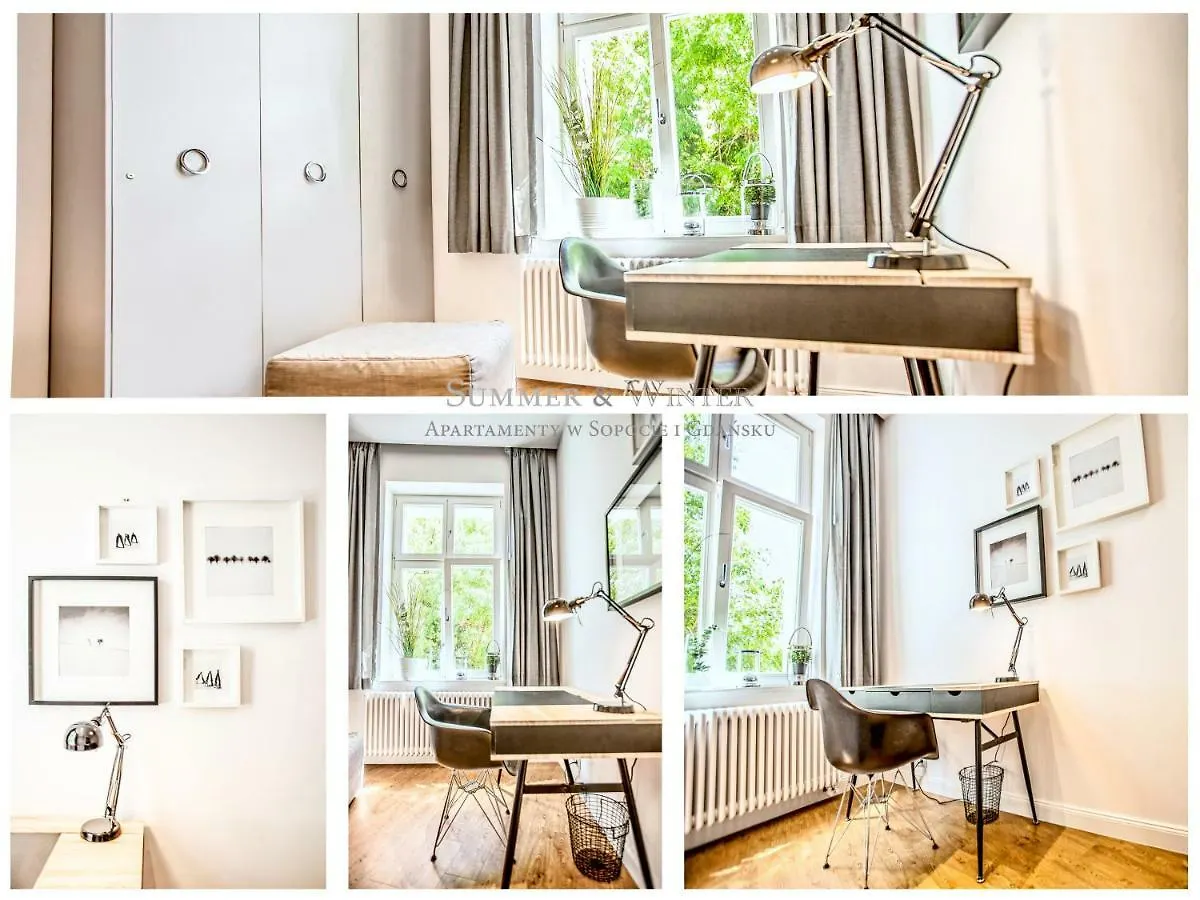 Family Luxury Haven: Dual Apartment Complex near Casino Sopot