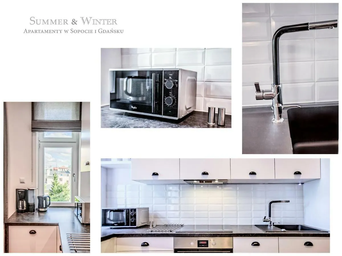 Family Luxury Wonder Heaven Apartment, 50M To M Cassino, First With 3 Badrooms&Studio, Second With 2 Badrooms&Studio, Parking W Cenie Sopot 0*,
