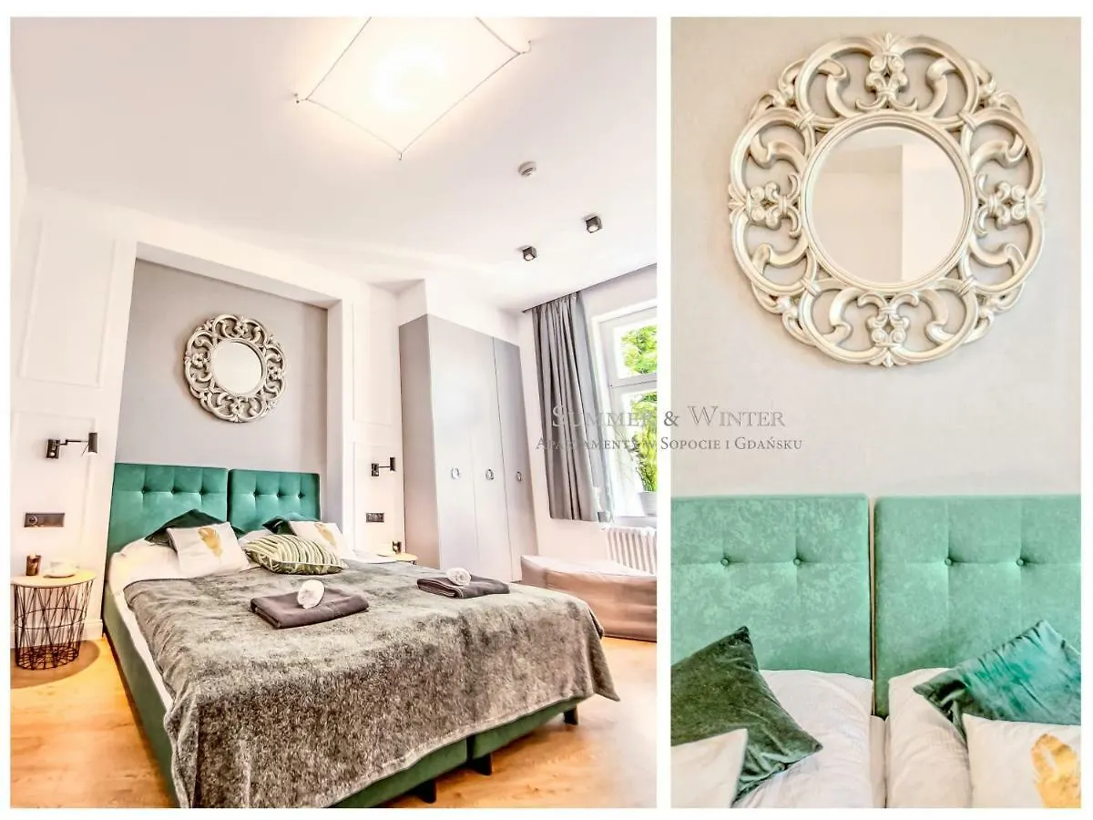 Family Luxury Haven: Dual Apartment Complex near Casino Sopot