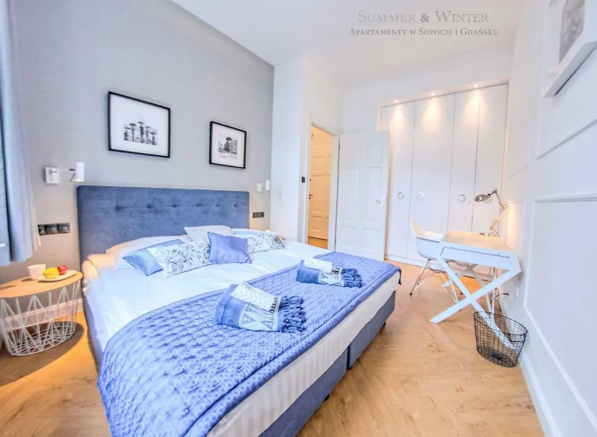 Family Luxury Haven: Dual Apartment Complex near Casino Sopot