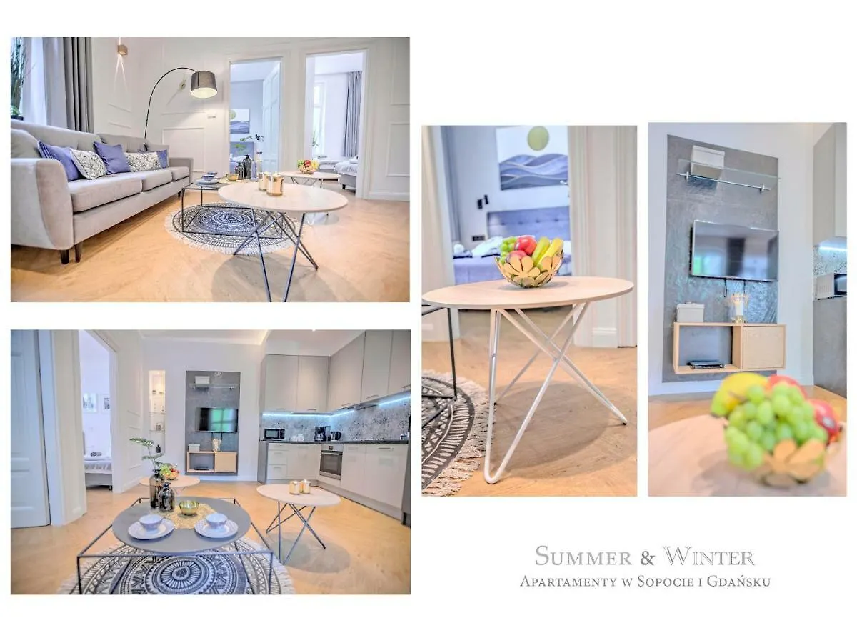 Family Luxury Haven: Dual Apartment Complex near Casino Sopot