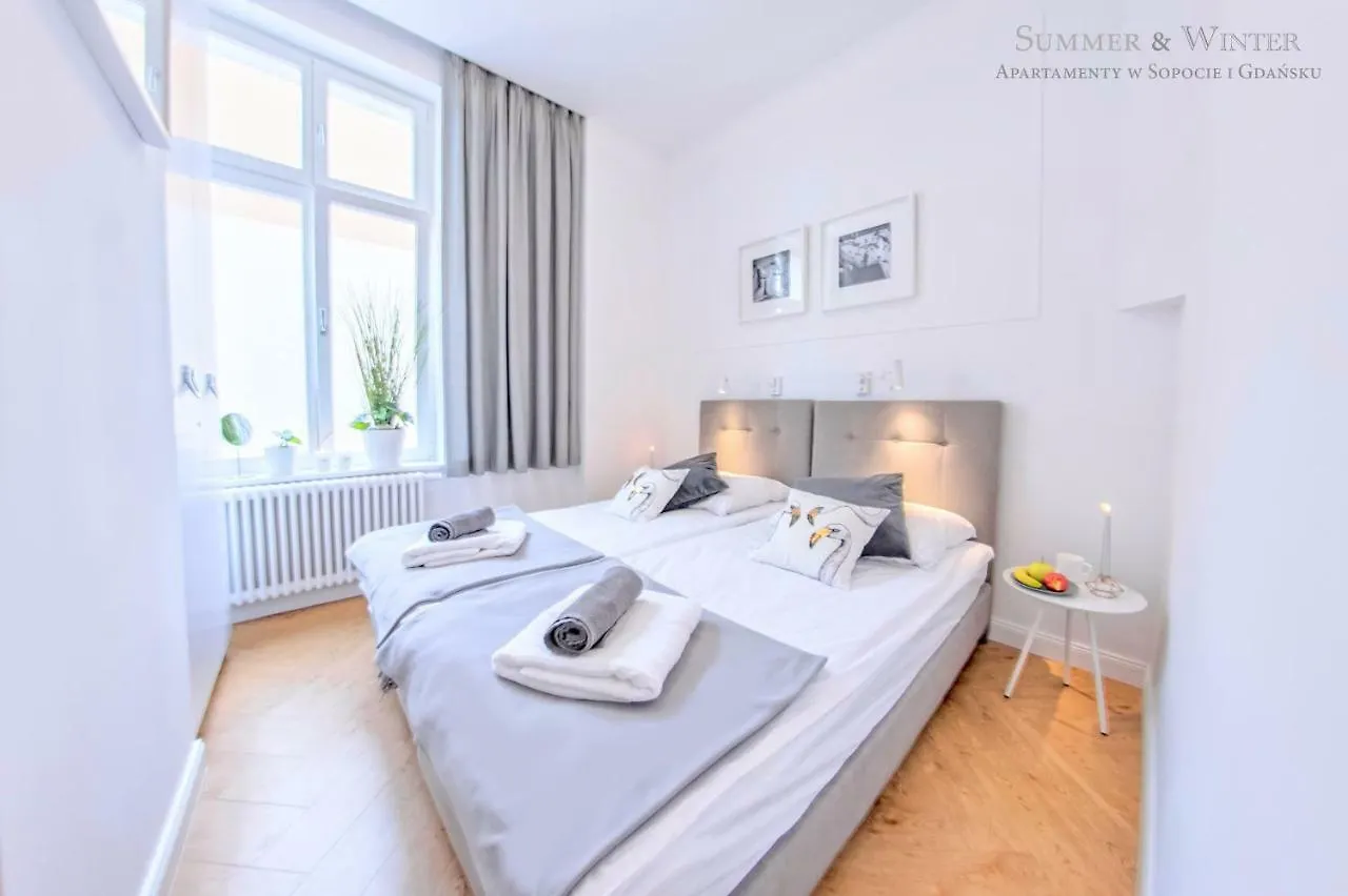 Family Luxury Haven: Dual Apartment Complex near Casino Sopot