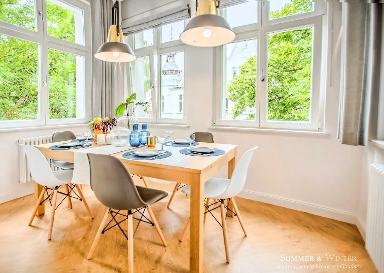 Family Luxury Haven: Dual Apartment Complex near Casino Sopot