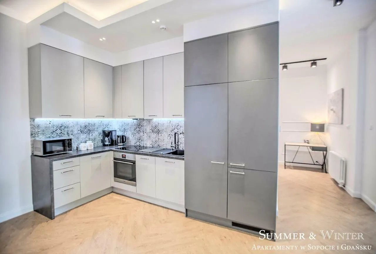 Family Luxury Haven: Dual Apartment Complex near Casino Sopot